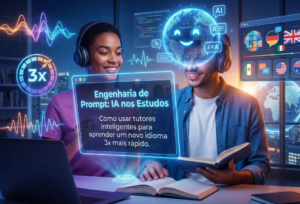 IA nos Estudos: Como usar tutores inteligentes para aprender um novo idioma 3x mais rápido