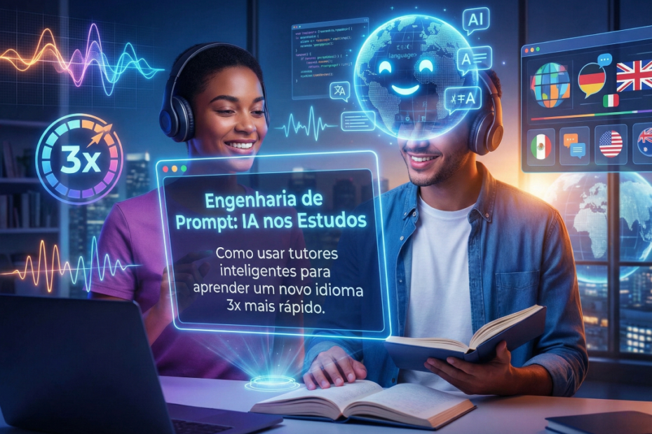 Como usar tutores inteligentes para aprender um novo idioma 3x mais rápido