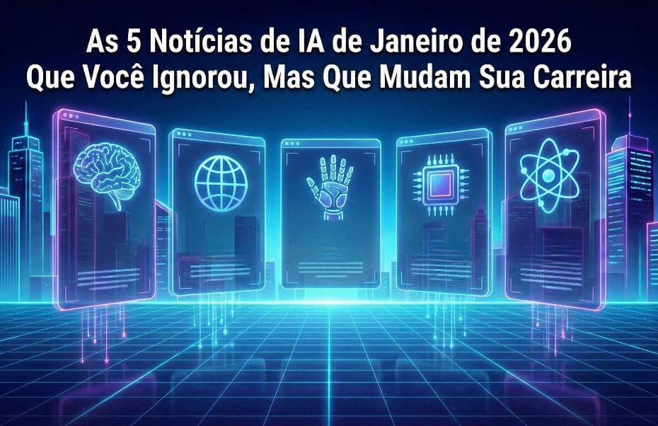 As 5 Notícias de IA de Janeiro de 2026 Que Você Ignorou, Mas Que Mudam Sua Carreira