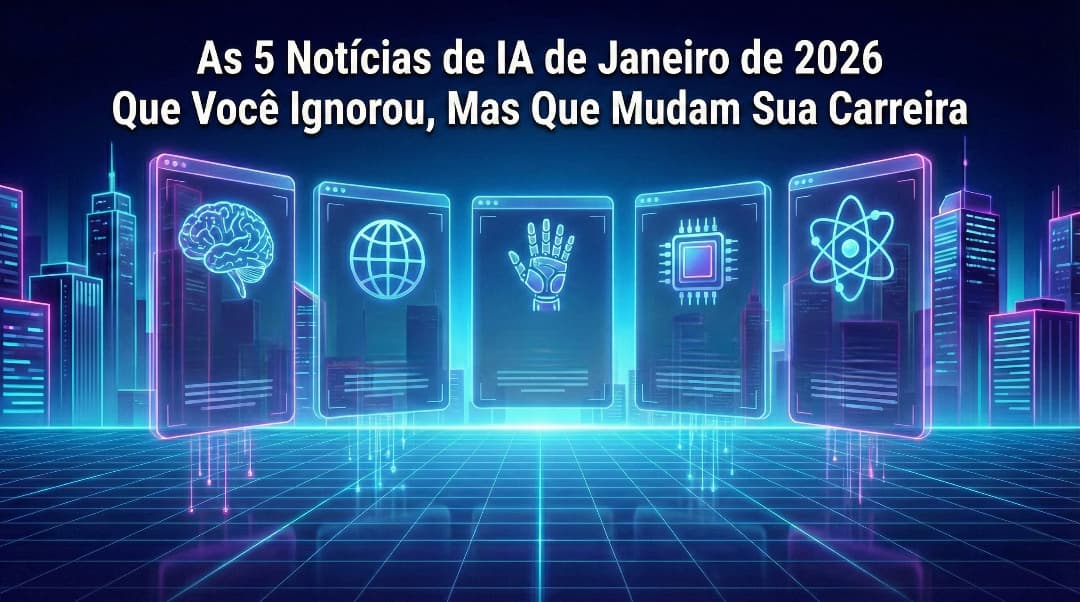 As 5 Notícias de IA de Janeiro de 2026 Que Você Ignorou, Mas Que Mudam Sua Carreira