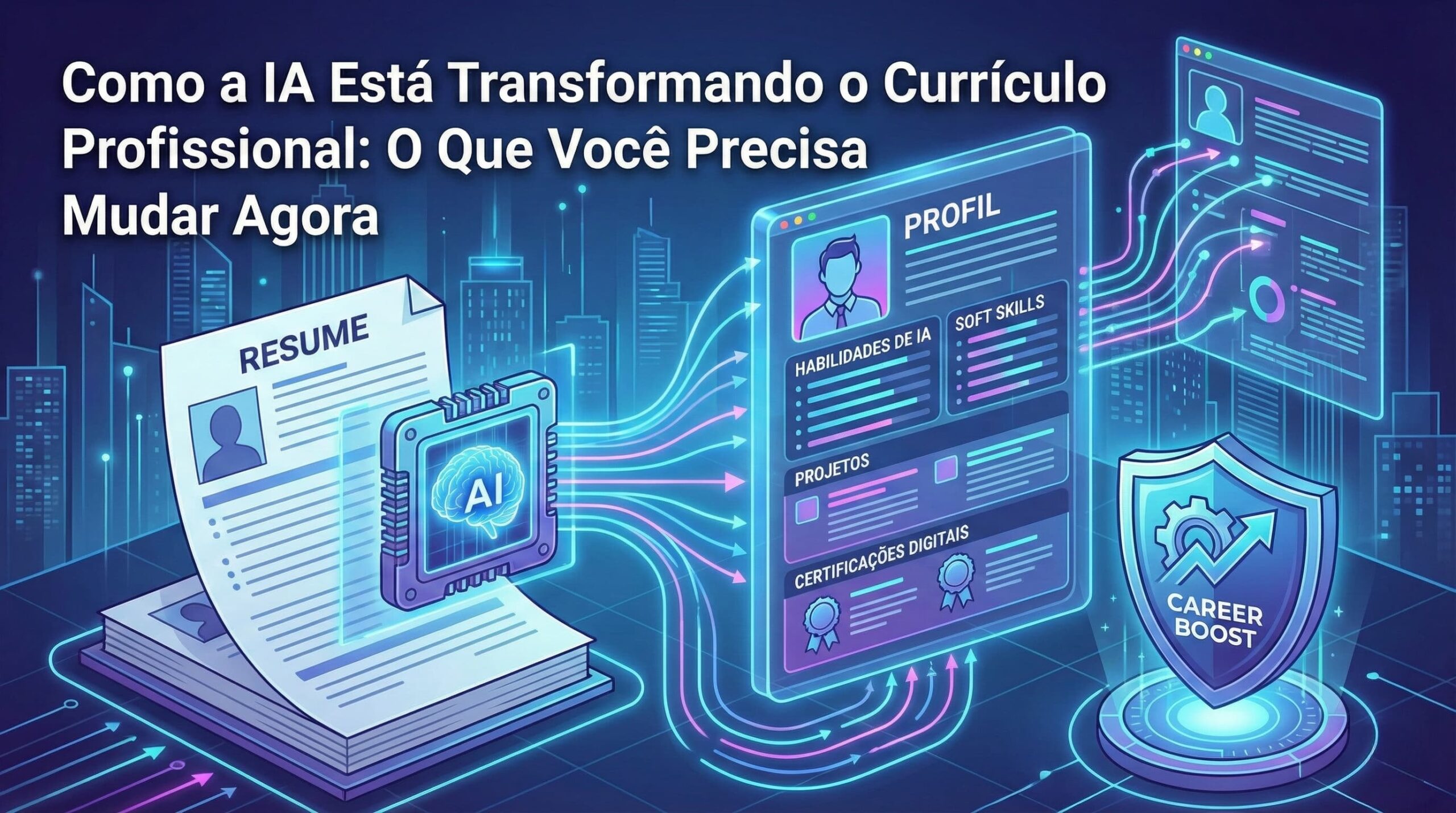 Como a IA Está Transformando o Currículo Profissional: O Que Você Precisa Mudar Agora
