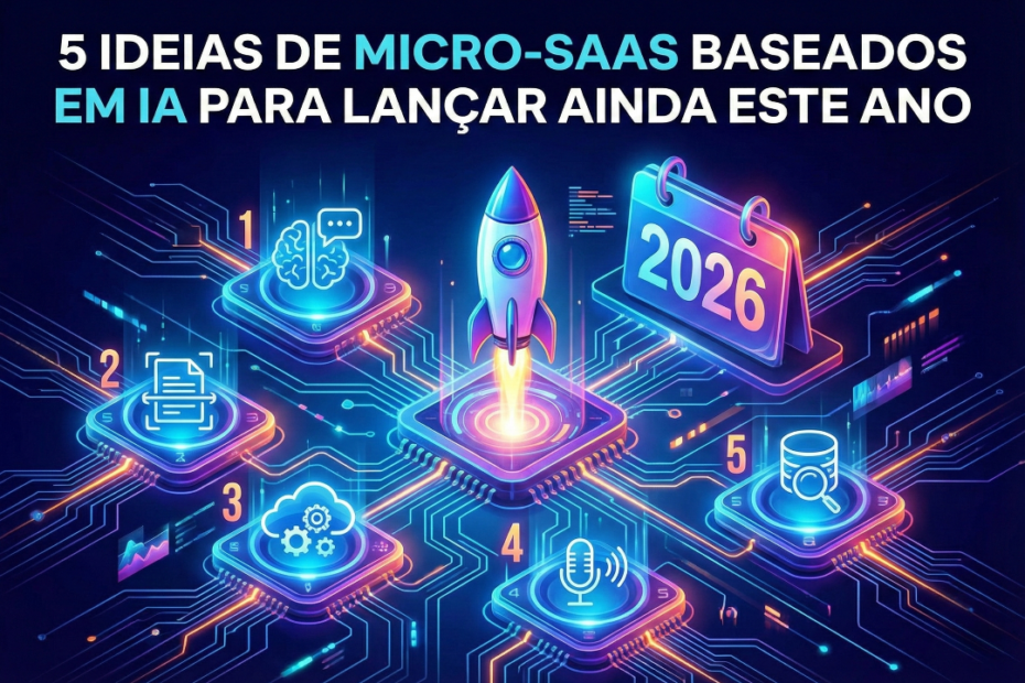 5 ideias de micro-saas baseados em IA para lançar ainda este ano
