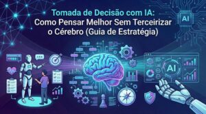 Tomada de Decisão com IA: Como Pensar Melhor Sem Terceirizar o Cérebro (Guia de Estratégia)