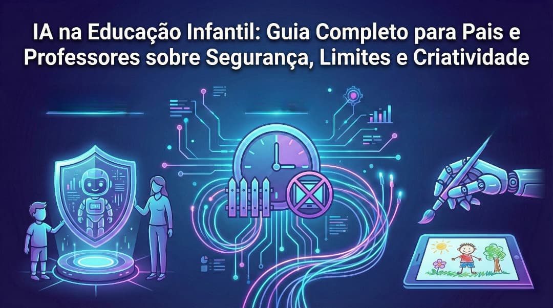 IA na Educação Infantil: Guia Completo para Pais e Professores sobre Segurança, Limites e Criatividade