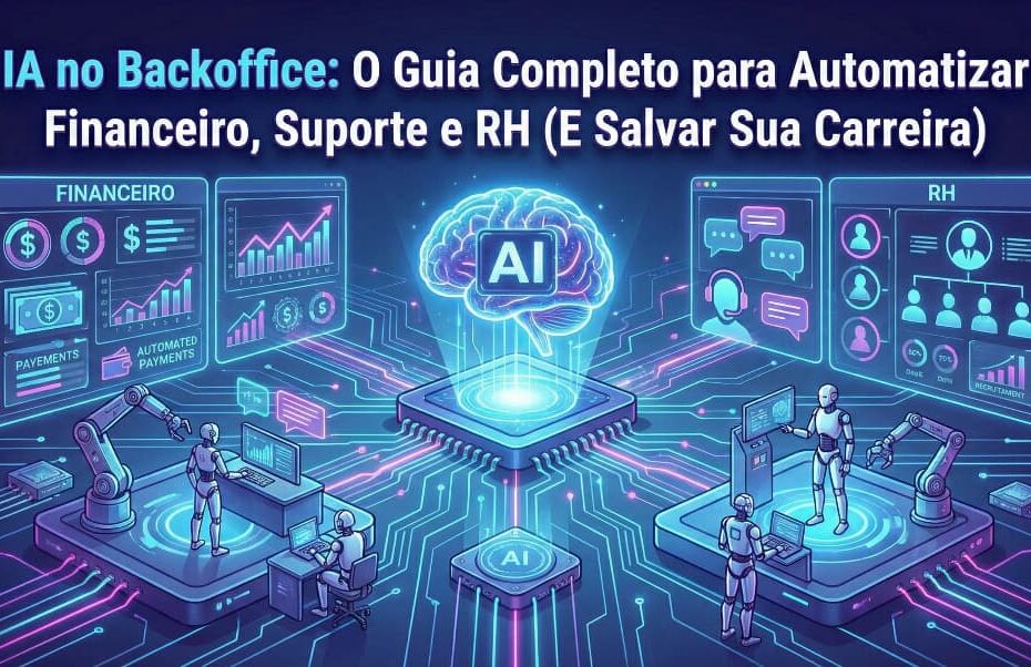 IA no Backoffice: O Guia Completo para Automatizar Financeiro, Suporte e RH (E Salvar Sua Carreira)