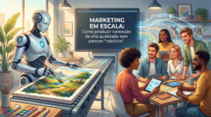 Marketing em Escala: Como produzir conteúdo de alta qualidade sem parecer “robótico”