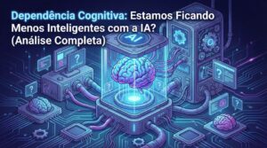 Dependência Cognitiva: Estamos Ficando Menos Inteligentes com a IA? (Análise Completa)
