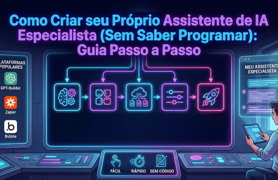 Como Criar seu Próprio Assistente de IA Especialista (Sem Saber Programar): Guia Passo a Passo