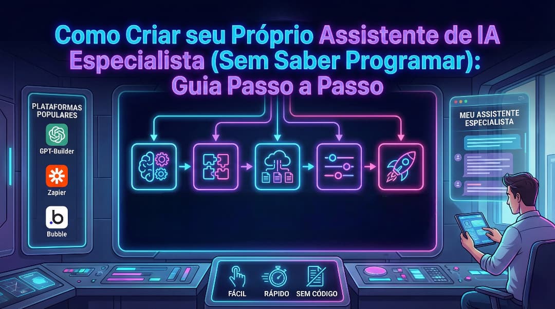 Como Criar seu Próprio Assistente de IA Especialista (Sem Saber Programar): Guia Passo a Passo