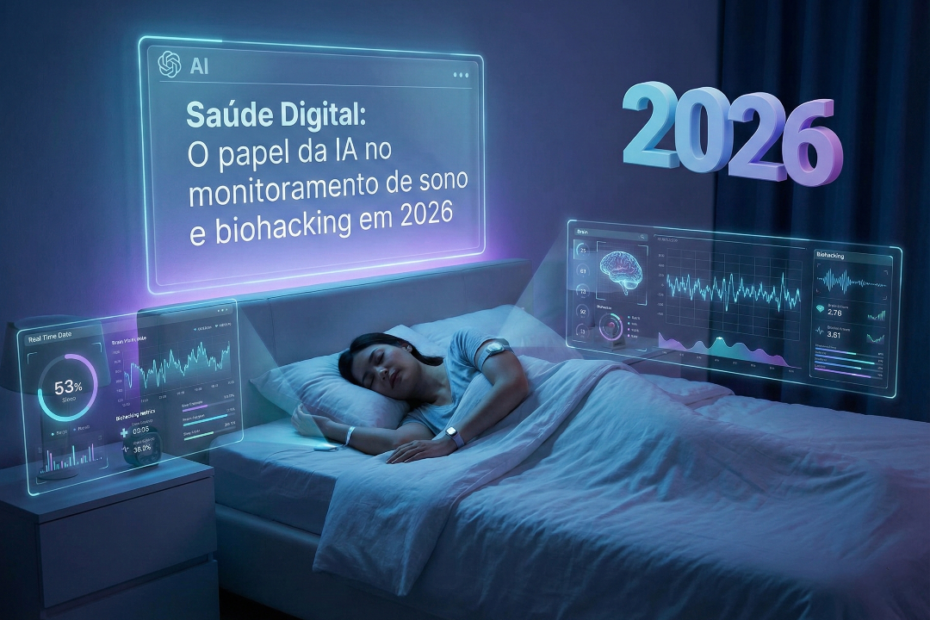 Saúde Digital: O Papel da IA no Monitoramento de Sono e Biohacking em 2026