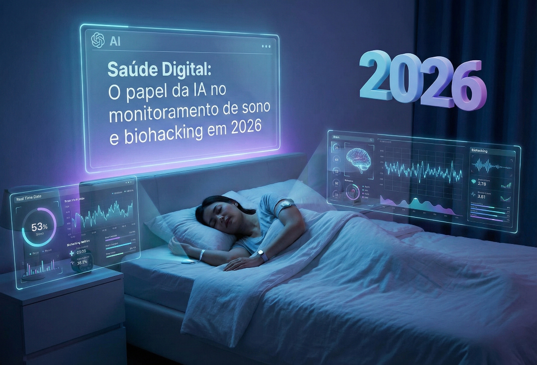 Saúde Digital: O Papel da IA no Monitoramento de Sono e Biohacking em 2026