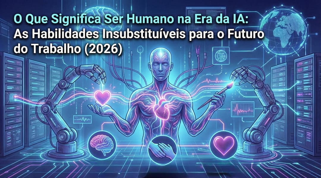 O Que Significa Ser Humano na Era da IA: As Habilidades Insubstituíveis para o Futuro do Trabalho (2026)