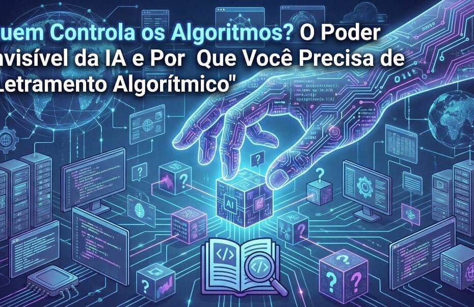 Quem Controla os Algoritmos? O Poder Invisível da IA e Por Que Você Precisa de "Letramento Algorítmico"