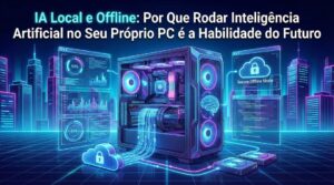 IA Local e Offline: Por Que Rodar Inteligência Artificial no Seu Próprio PC é a Habilidade do Futuro
