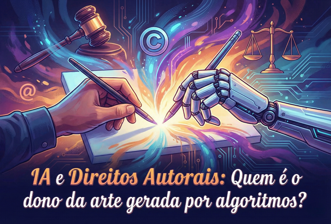 IA e Direitos Autorais: Quem é o dono da arte gerada por algoritmos?